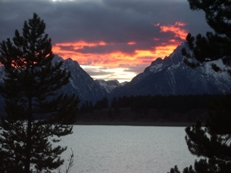 Grand Teton Sunset